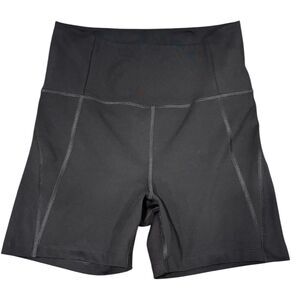 Girlfriend Collective High Rise Biker Short Black Size Medium